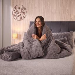 Downland Luxury Chunky Waffle Coverless Duvet - thumbnail 6