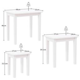 Lassic Vida Designs Yorkshire Nest of 3 Tables - thumbnail 2