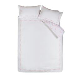 Catherine Lansfield Bow Embroidery Duvet Cover Set - thumbnail 5