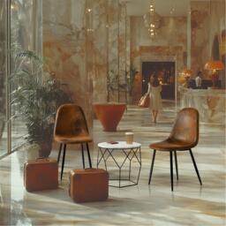 Urban Meuble Set of 4 Industrial Vintage Dining Chair - thumbnail 7