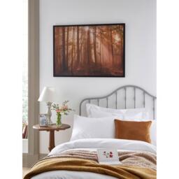 Laura Ashley Sunlit Trees Print in a Black Frame - thumbnail 2