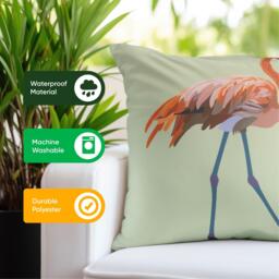 Streetwize Outdoor Solo Flamingo Scatter Cushions - thumbnail 5