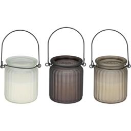 Arti Casa Set of 3 Candle Holder Jars
