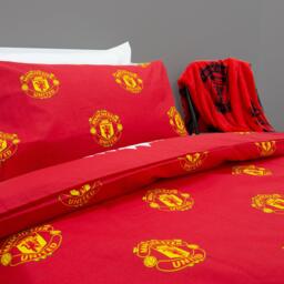 Manchester United FC Patch Single Rotary Duvet - thumbnail 4