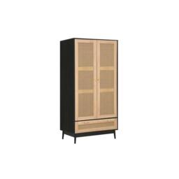 Birlea Croxley 2 Door 1 Drawer Wardrobe - thumbnail 5