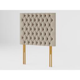 Aspire Monroe 80 cm Headboard, Eire Linen Fabric, Natural - thumbnail 2