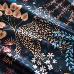 Catherine Lansfield Soft Velvet Exotic Leopard Duvet Cover Set - thumbnail 4