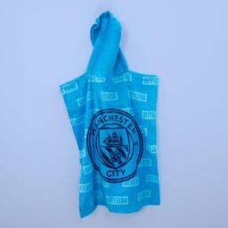 Manchester City FC Manchester City FC Boots Medium Poncho Towel - thumbnail 5