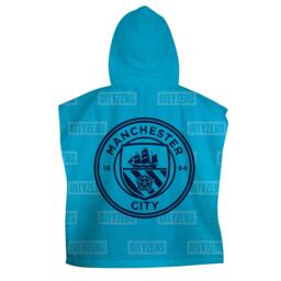 Manchester City FC Manchester City FC Boots Medium Poncho Towel - thumbnail 2