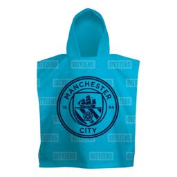 Manchester City FC Manchester City FC Boots Medium Poncho Towel - thumbnail 1