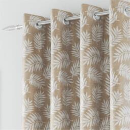 Enhanced Living Oakland Leaf Pattern Thermal Room Darkening Pair - thumbnail 2