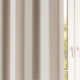 Enhanced Living Henley Woven Striped Blackout Eyelet Curtains - thumbnail 8