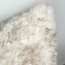 Catherine Lansfield Arctic Fox Cosy Faux Fur Cushion - thumbnail 2