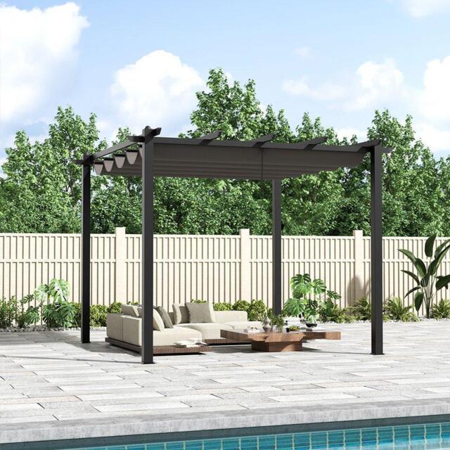 Breeins 300cm Aluminum Horizontal Outdoor Pergola - image 1