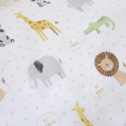Catherine Lansfield Roarsome Animals Out Lined Eyelet Curtains - thumbnail 3