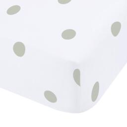 Catherine Lansfield Brushed Polka Dot Cotton Fitted Sheet - thumbnail 3