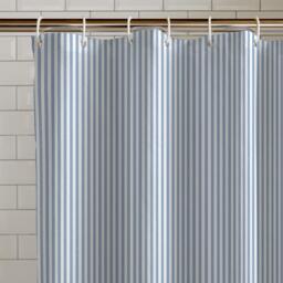 Catherine Lansfield Timeless Stripe Shower Curtain - thumbnail 2