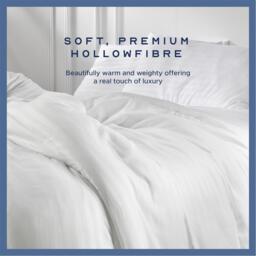 Snuggledown Hotel Embossed 4.5 Tog Duvet Bundle - thumbnail 2