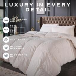 Snuggledown Hungarian Goose Down Duvet 10.5 Tog - thumbnail 7