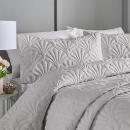 Serene Home Cavali Embossed Pinsonic Duvet Cover Set Duck Egg - thumbnail 2