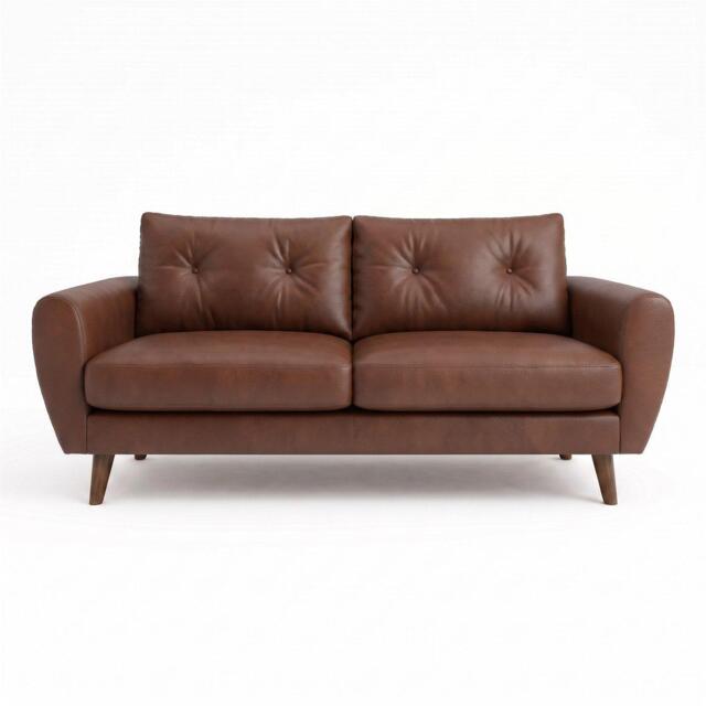 Sofa.com Jack 3 Seat Sofa in Italian Soft Leather - image 1