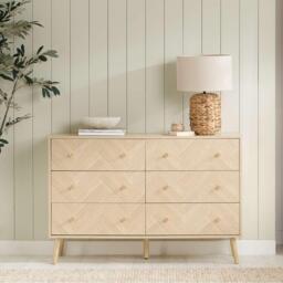 Birlea Herringford 6 Drawer Chest - thumbnail 1