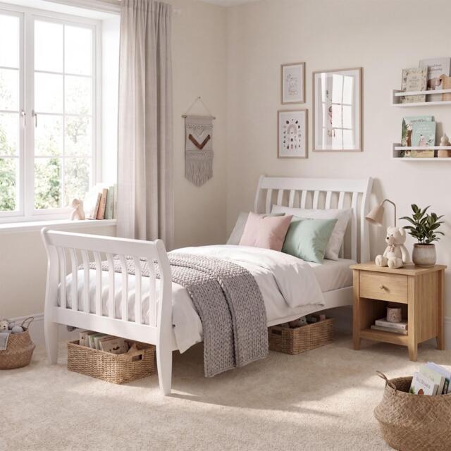 Lassic Junior Vida Orion Single Sleigh Bed - image 1