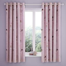 Catherine Lansfield Dancing Fairies Fully Reversible Lined Curtains - thumbnail 2