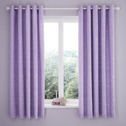 Catherine Lansfield Dancing Fairies Fully Reversible Lined Curtains - thumbnail 3