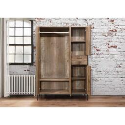 Birlea Urban 4 Door Wardrobe - thumbnail 3