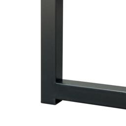 FurnitureR L-Shaped Corner Desk 129 cm Home Office Computer Table with Metal Frame - thumbnail 9