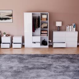 Lassic Vida Designs Glinton Gloss 4 Piece Bedroom Set 9 - thumbnail 2