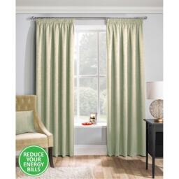 Enhanced Living Matrix Thermal Room Darkening Tape Top Curtain - thumbnail 1