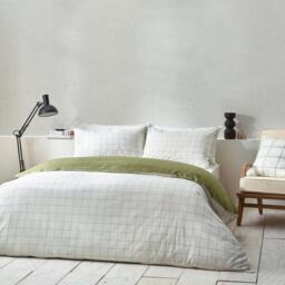 Yard Howarth Check Reversible Duvet Set - thumbnail 2
