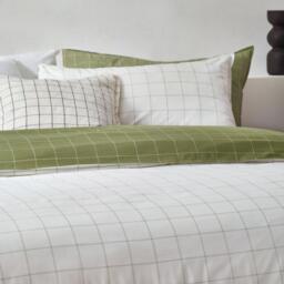 Yard Howarth Check Reversible Duvet Set - thumbnail 3