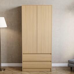 Lassic Vida Designs Denver 2 Door Wardrobe With Drawers - thumbnail 5