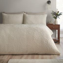 Catherine Lansfield Amelia Jacquard Duvet Cover Set - thumbnail 1
