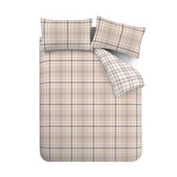 Catherine Lansfield Kelso Check Reversible Duvet Cover Set - thumbnail 5