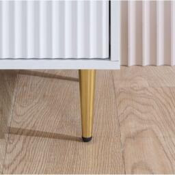 Birlea Zara 3 Drawer Fluted Chest - thumbnail 4