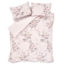 Catherine Lansfield Canterbury Floral Reversible Duvet Cover Set - thumbnail 6