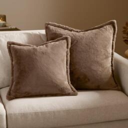 Furn Kallu Faux Fur Fibre Filled Cushion - thumbnail 5