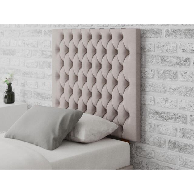 Aspire Monroe 80 cm Headboard, Eire Linen Fabric, Natural - image 1