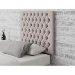 Aspire Monroe 80 cm Headboard, Eire Linen Fabric, Natural - thumbnail 1