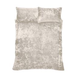 Catherine Lansfield Crushed Velvet Duvet Cover Set - thumbnail 4