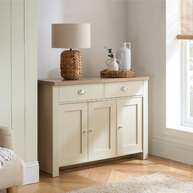 Birlea Highgate 3 Door 2 Drawer Sideboard - image 1