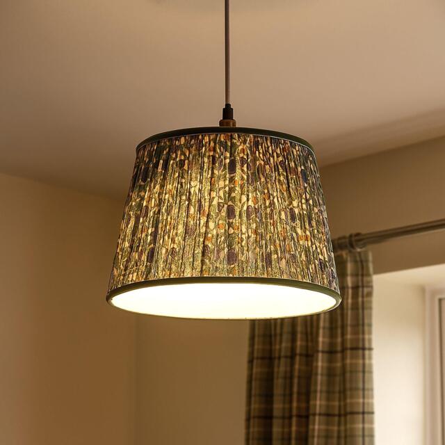 Lighting Collection Vintage Print Shade - image 1