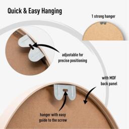 nielsen Jaron Round Aluminium Wall Mirror - thumbnail 4
