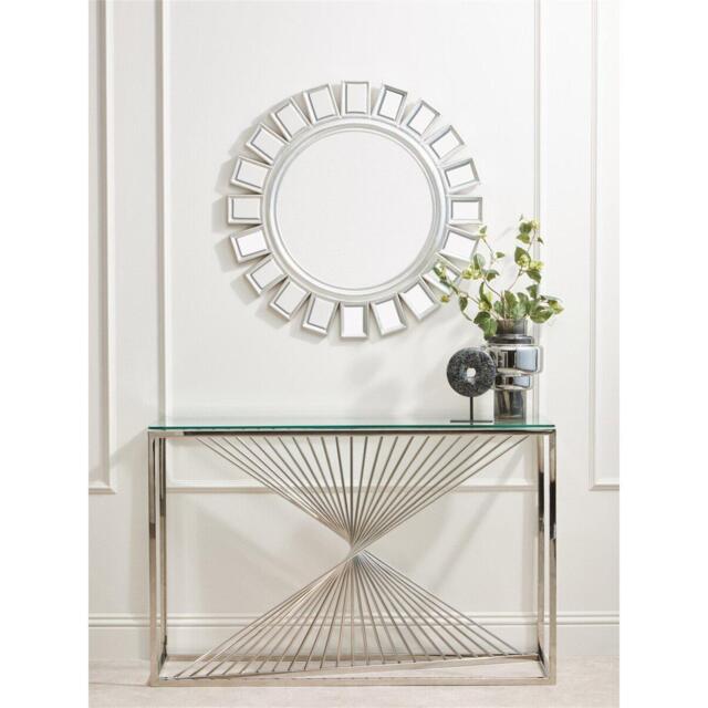 Interiors by Premier Inti Silver Wall Mirror - image 1