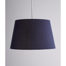 K Living 14 Inch Navy Tapered Drum Light Shade