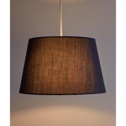 K Living 14 Inch Navy Tapered Drum Light Shade - thumbnail 2
